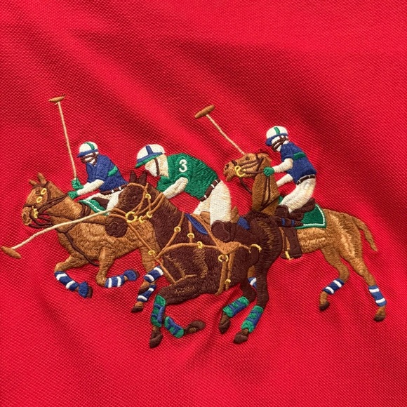 Polo Ralph Lauren Triple Pony Polo men’s shirt custom slim fit XL - Picture 7 of 16